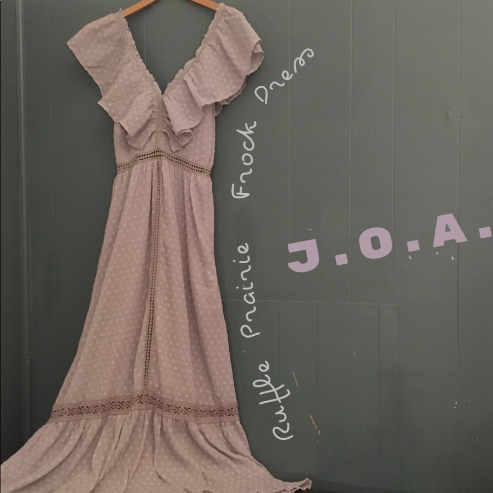 J.O.A Grey Prairie Inspired Frock